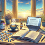 Generate an eye-catching, high-quality featured image prompt for a blog post about: Nootropics for M